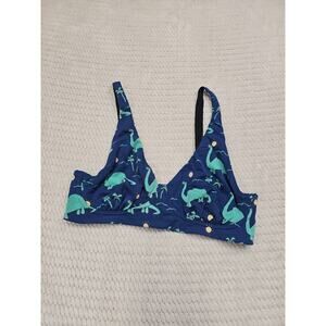 Meundies Bra Womens Medium Wireless Dinosaur
